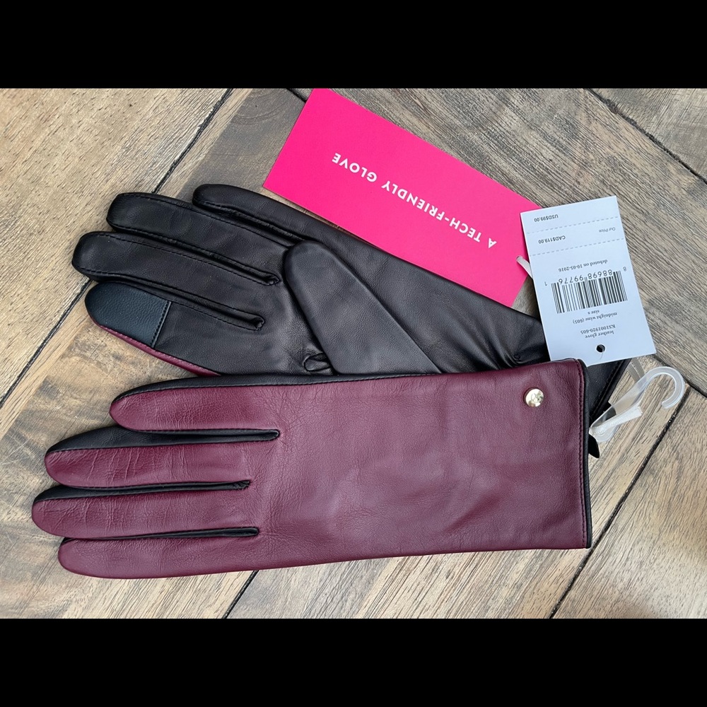 Kate Spade Leather Gloves